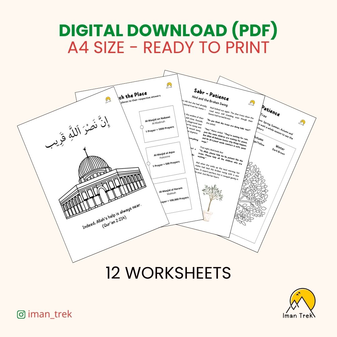 Palestine Activity Book