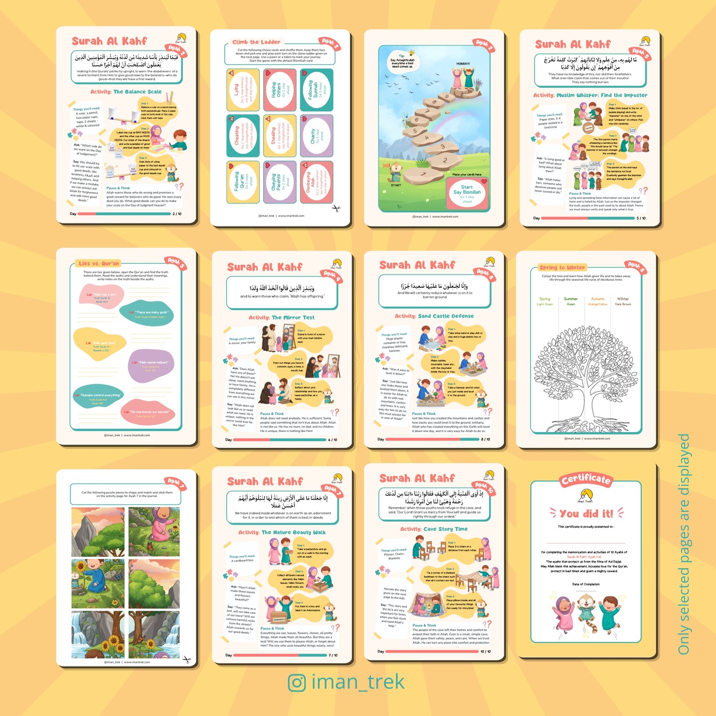 Surah Al Kahf - Activity Book for Kids