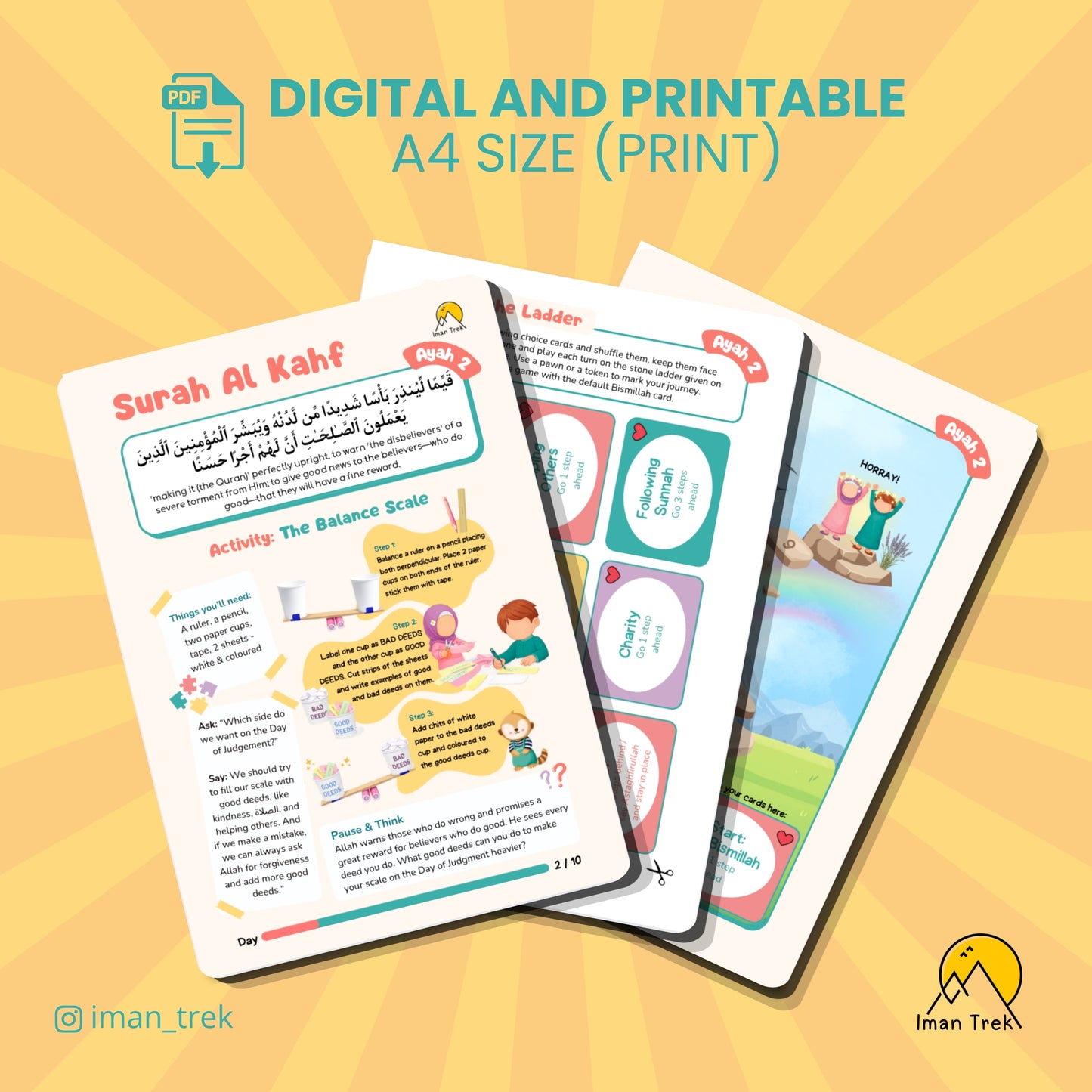 Surah Al Kahf - Activity Book for Kids
